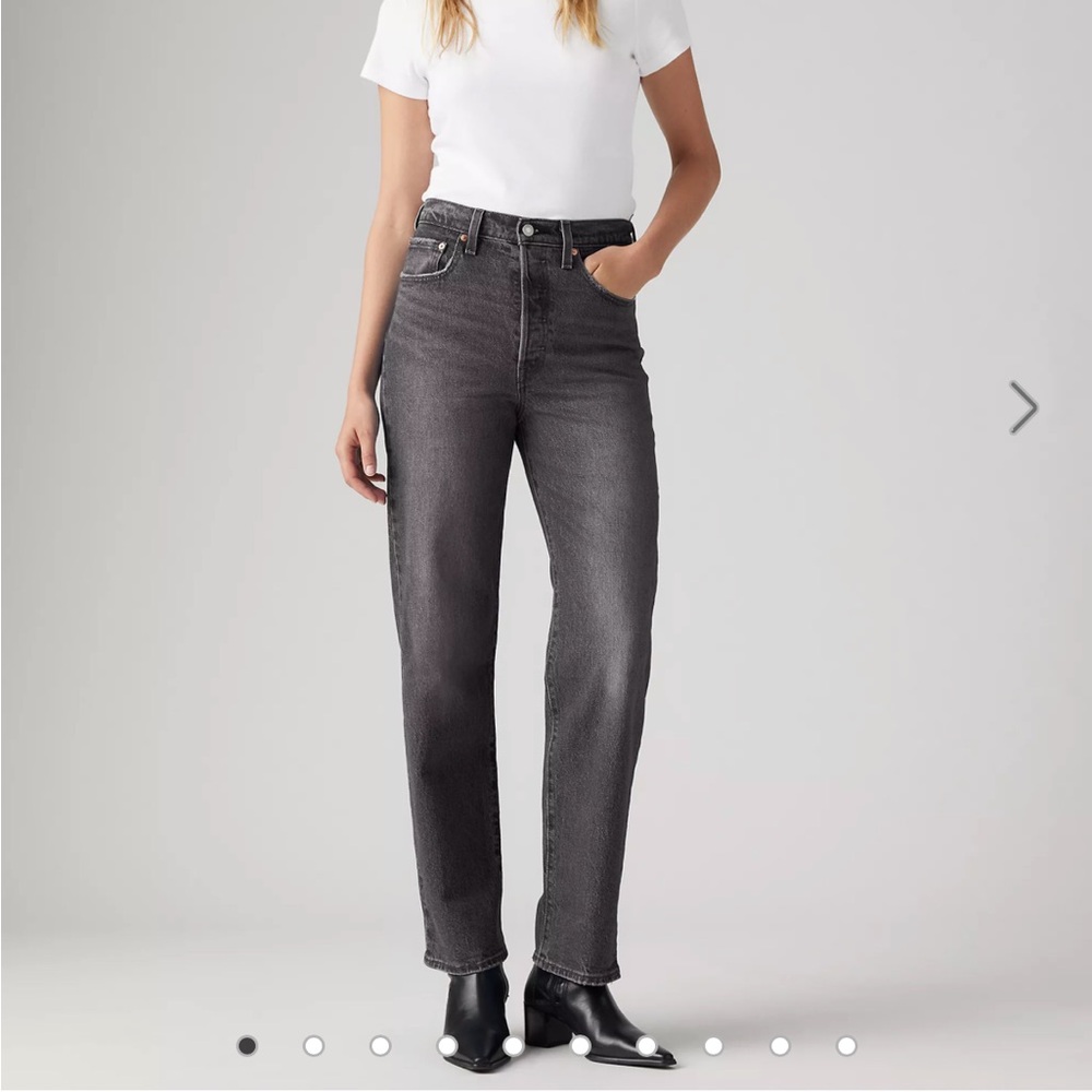 levi’s rib cage straight ankle jeans